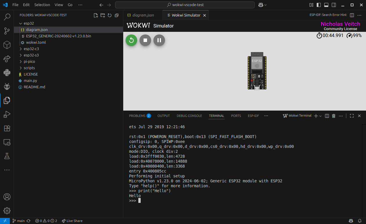 Running the demo code